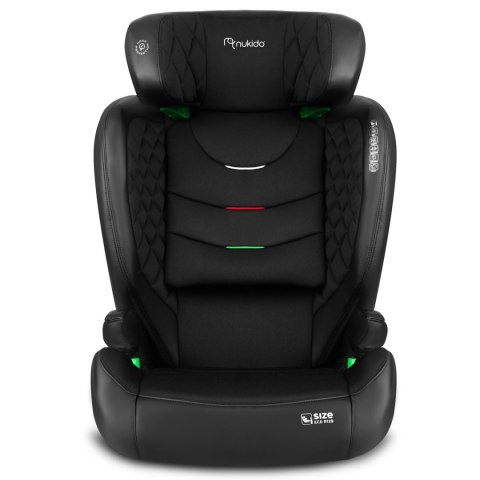 Fotelik samochodowy Nukido Louis Soft czarny 15-36 kg ISOFIX Fotelik samochodowy Nukido Louis Soft czarny 15-36 kg ISOFIX