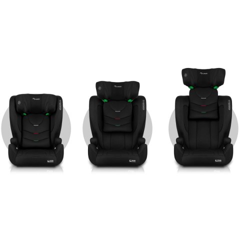 Fotelik samochodowy Nukido Louis Soft czarny 15-36 kg ISOFIX Fotelik samochodowy Nukido Louis Soft czarny 15-36 kg ISOFIX