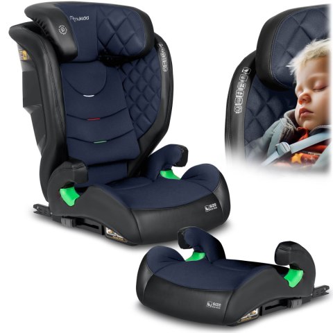 Fotelik samochodowy Nukido Louis czarno-granatowy 15-36 kg ISOFIX Fotelik samochodowy Nukido Louis czarno-granatowy 15-36 kg ISOFIX