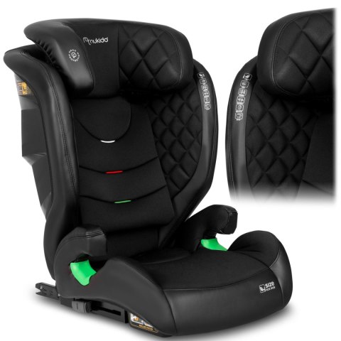 Fotelik samochodowy Nukido Louis czarny 15-36 kg ISOFIX Fotelik samochodowy Nukido Louis czarny 15-36 kg ISOFIX