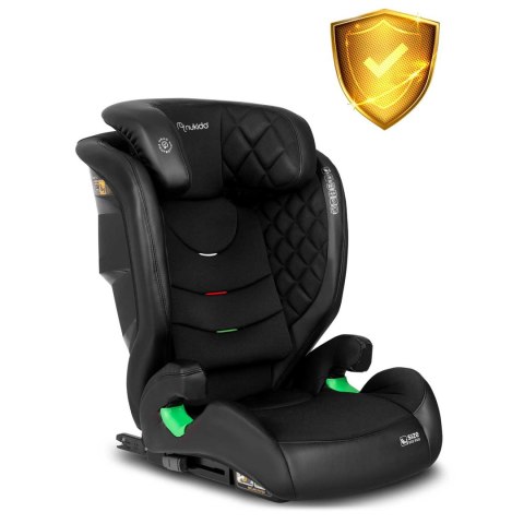 Fotelik samochodowy Nukido Louis czarny 15-36 kg ISOFIX Fotelik samochodowy Nukido Louis czarny 15-36 kg ISOFIX