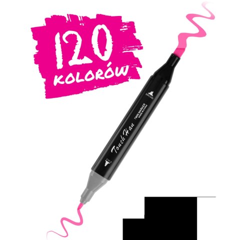 Markery alkoholowe z torbą 120 szt Nukido NK-913 Markery alkoholowe z torbą 120 szt Nukido NK-913