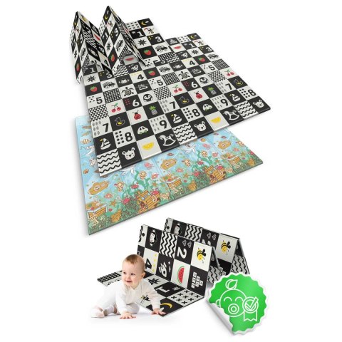 Mata piankowa edukacyjna składana 200 x 180 x 1 cm Nukido NK-340 ocean-liczby Mata piankowa edukacyjna składana 200 x 180 x 1 cm Nukido NK-340 ocean-liczby