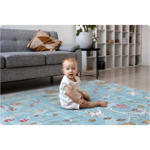 Mata piankowa edukacyjna składana 200 x 180 x 1 cm Nukido NK-340 ocean-ziemia Mata piankowa edukacyjna składana 200 x 180 x 1 cm Nukido NK-340 ocean-ziemia
