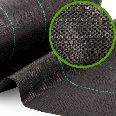 Agrotkanina ogrodowa 70g/m2 1,6m x 100m czarna Plonos Agrotkanina ogrodowa 70g/m2 1,6m x 100m czarna Plonos