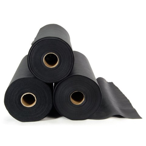 Agrowłóknina ogrodowa 1,6 m x 50 m 70 g/m2 + 100 szpilek Plonos - czarna Agrowłóknina ogrodowa 1,6 m x 50 m 70 g/m2 + 100 szpilek Plonos - czarna