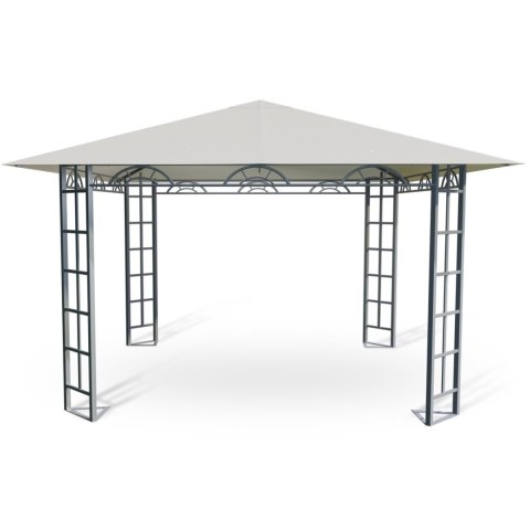 Beżowy pawilon ogrodowy 3x3m 4934 Beżowy pawilon ogrodowy 3x3m 4934