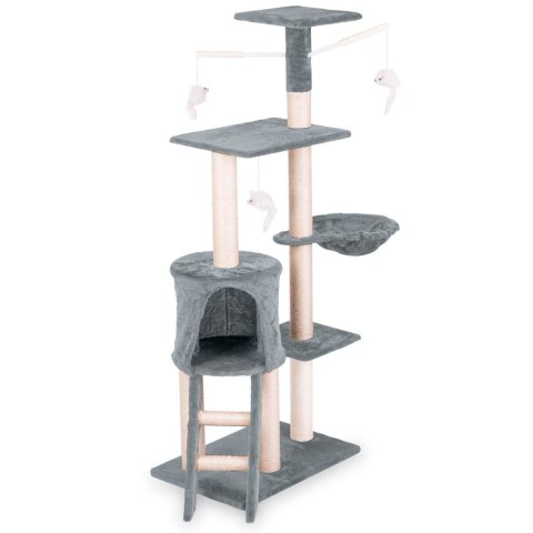 Drapak dla kota 140 cm DR-267 Pethaus z myszką j. szary Drapak dla kota 140 cm DR-267 Pethaus z myszką j. szary
