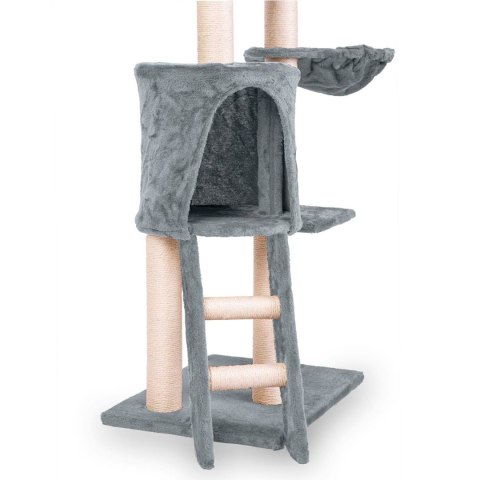Drapak dla kota 140 cm DR-267 Pethaus z myszką j. szary Drapak dla kota 140 cm DR-267 Pethaus z myszką j. szary