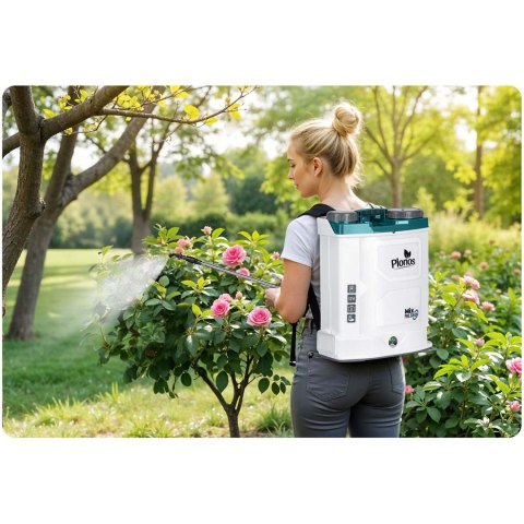 Opryskiwacz akumulatorowy z mieszalnikiem Plonos PL-603 Opryskiwacz akumulatorowy z mieszalnikiem Plonos PL-603