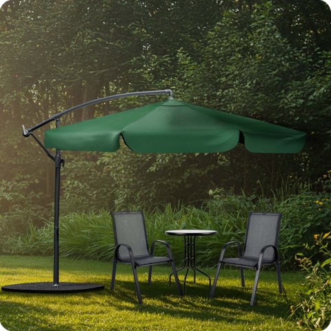 Parasol ogrodowy składany 6 segmentowy 350 cm z pokrowcem Plonos PL-880 Parasol ogrodowy składany 6 segmentowy 350 cm z pokrowcem Plonos PL-880