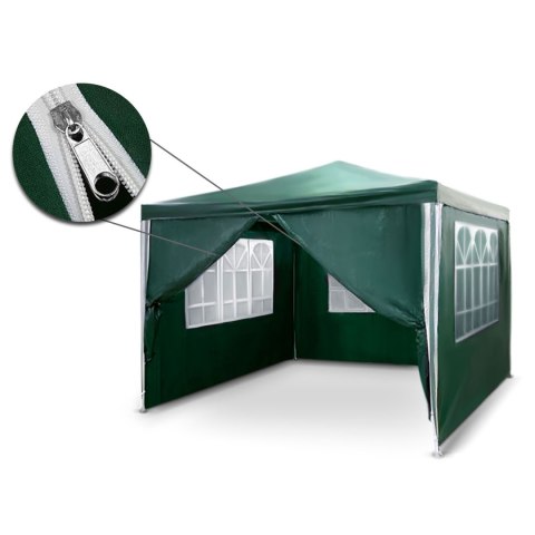Pawilon ogrodowy zielony 3x3m 4935 Pawilon ogrodowy zielony 3x3m 4935
