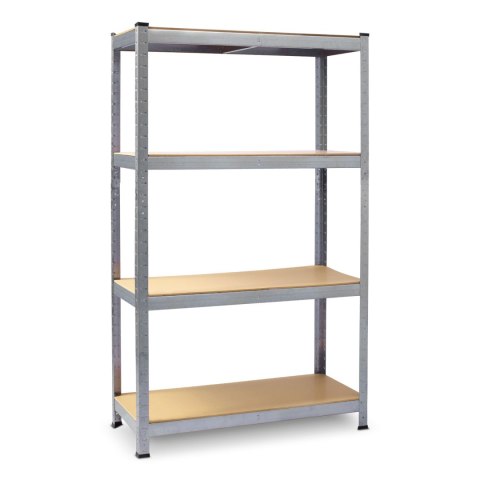 Regał metalowy magazynowy zestaw 2 szt 150 x 75 x 30 cm Plonos PL-700 Regał metalowy magazynowy zestaw 2 szt 150 x 75 x 30 cm Plonos PL-700