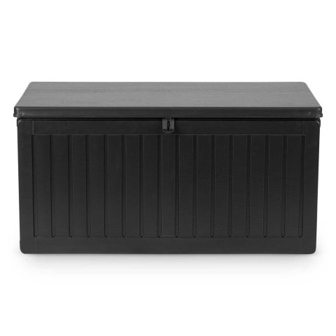 Skrzynia ogrodowa 109 x 51 x 55 cm 270 litrów czarna Skrzynia ogrodowa 109 x 51 x 55 cm 270 litrów czarna