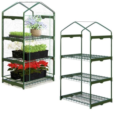 Szklarnia regał 69 x 49 x 125 cm Plonos 4921 Szklarnia regał 69 x 49 x 125 cm Plonos 4921