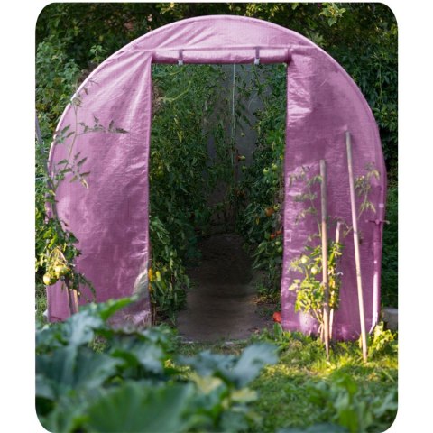 Tunel ogrodowy 2 x 3 m (6m2) różowy Plonos Tunel ogrodowy 2 x 3 m (6m2) różowy Plonos