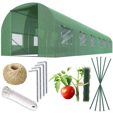 Tunel ogrodowy 3 x 6 m (18m2) Plonos Tunel ogrodowy 3 x 6 m (18m2) Plonos