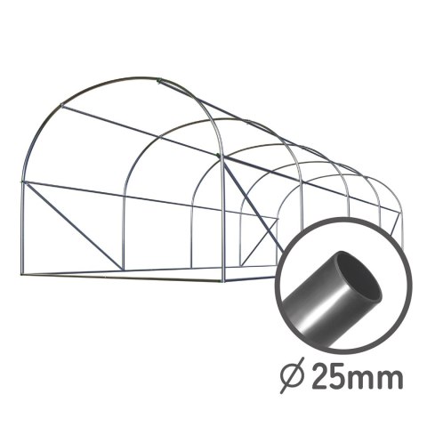 Tunel ogrodowy 3 x 6 m (18m2) Plonos Tunel ogrodowy 3 x 6 m (18m2) Plonos