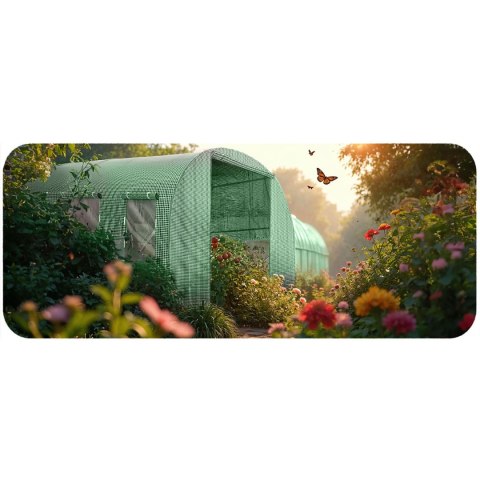 Tunel ogrodowy 3 x 6 m (18m2) Plonos Tunel ogrodowy 3 x 6 m (18m2) Plonos
