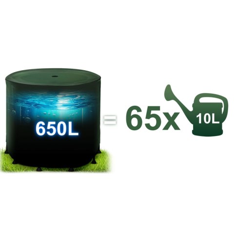 Zbiornik na deszczówkę 650 l Plonos PL-522 Zbiornik na deszczówkę 650 l Plonos PL-522