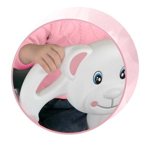 Huśtawka kubełkowa Miś 3w1 Ricokids różowa Huśtawka kubełkowa Miś 3w1 Ricokids różowa