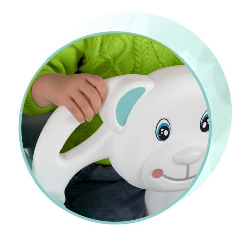 Huśtawka kubełkowa Miś 3w1 Ricokids turkusowa Huśtawka kubełkowa Miś 3w1 Ricokids turkusowa