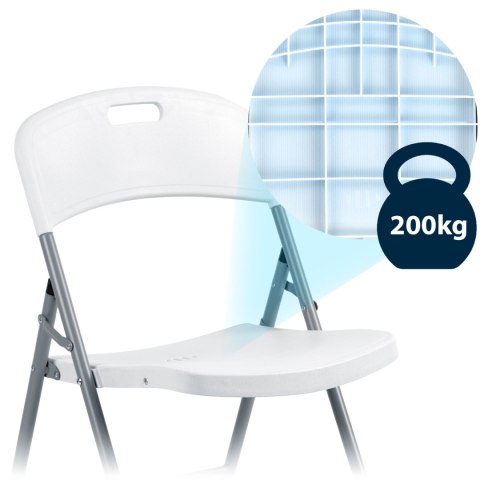 Krzesła ogrodowe składane Sofotel PL-404 zestaw 2 szt Krzesła ogrodowe składane Sofotel PL-404 zestaw 2 szt