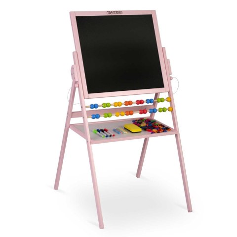 Magnetyczna kredowa tablica obrotowa Ricokids - różowa Magnetyczna kredowa tablica obrotowa Ricokids - różowa