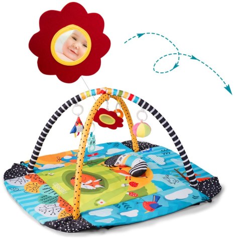 Mata interaktywna edukacyjna 110 x 100 cm Lisek Ricokids Mata interaktywna edukacyjna 110 x 100 cm Lisek Ricokids
