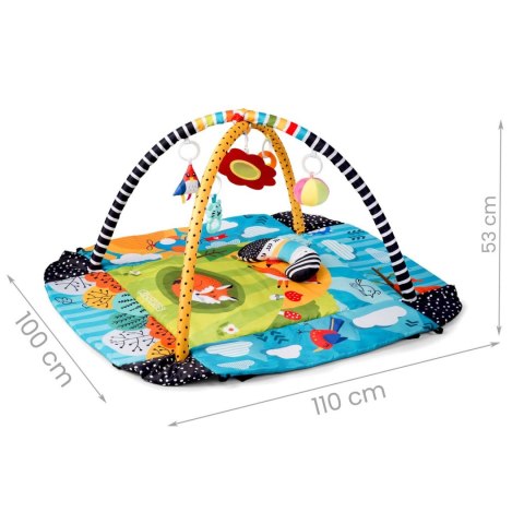 Mata interaktywna edukacyjna 110 x 100 cm Lisek Ricokids Mata interaktywna edukacyjna 110 x 100 cm Lisek Ricokids