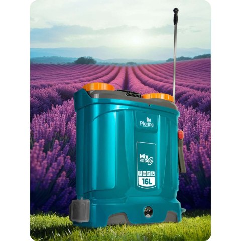 Opryskiwacz akumulatorowy z mieszalnikiem Plonos PL-604 Opryskiwacz akumulatorowy z mieszalnikiem Plonos PL-604