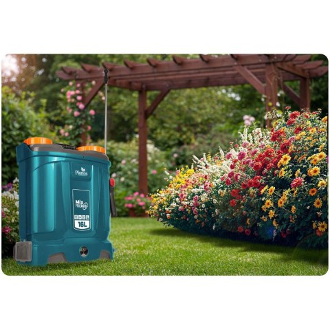 Opryskiwacz akumulatorowy z mieszalnikiem Plonos PL-604 Opryskiwacz akumulatorowy z mieszalnikiem Plonos PL-604