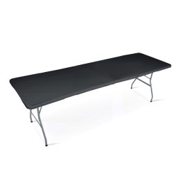 Stół ogrodowy składany 244 cm Plonos czarny