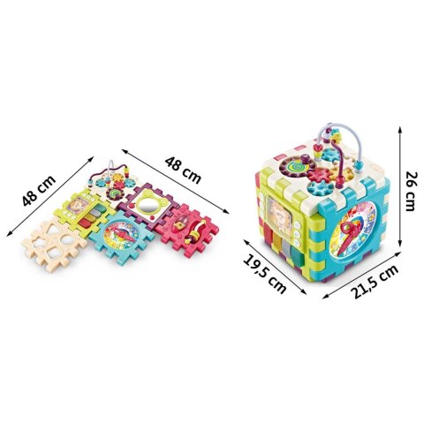 Zabawka edukacyjna kostka z melodią Ricokids 781700 Zabawka edukacyjna kostka z melodią Ricokids 781700