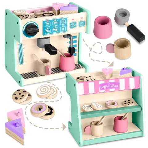 Cukiernia z ekspresem do kawy Ricokids 785100 miętowa Cukiernia z ekspresem do kawy Ricokids 785100 miętowa