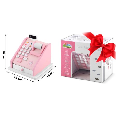Drewniana zabawka kasa sklepowa RK-868 Ricokids Drewniana zabawka kasa sklepowa RK-868 Ricokids