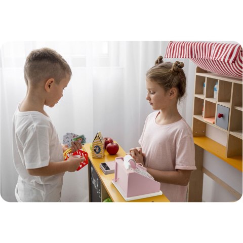Drewniana zabawka kasa sklepowa RK-868 Ricokids Drewniana zabawka kasa sklepowa RK-868 Ricokids