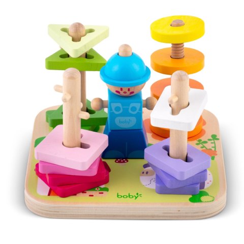 Drewniana zabawka sorter - układanka RK-866 Ricokids Drewniana zabawka sorter - układanka RK-866 Ricokids