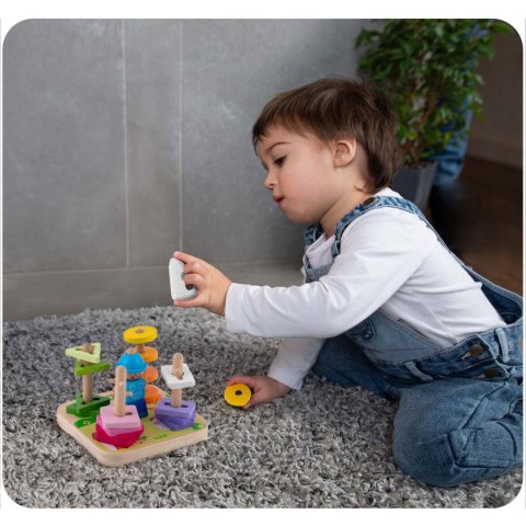 Drewniana zabawka sorter - układanka RK-866 Ricokids Drewniana zabawka sorter - układanka RK-866 Ricokids