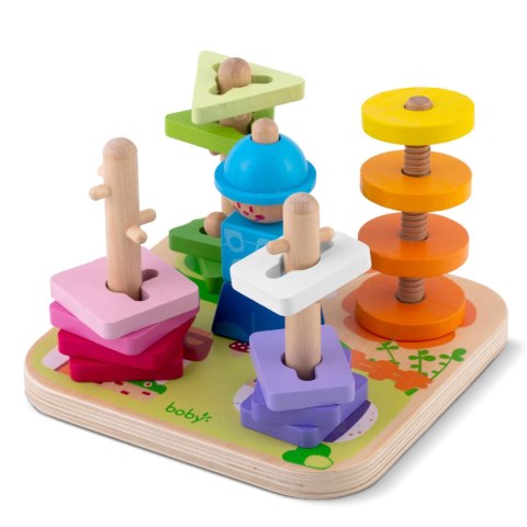 Drewniana zabawka sorter - układanka RK-866 Ricokids Drewniana zabawka sorter - układanka RK-866 Ricokids
