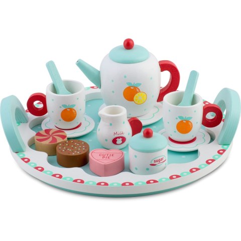 Drewniana zabawka zestaw do herbaty RK-869 Ricokids Drewniana zabawka zestaw do herbaty RK-869 Ricokids