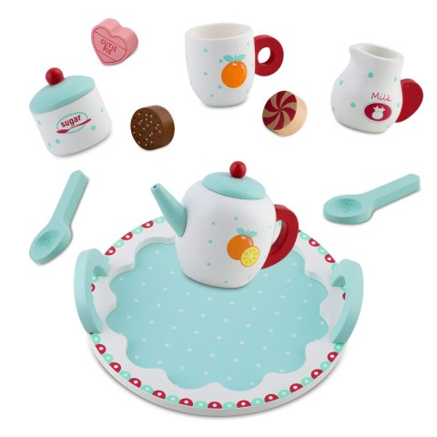 Drewniana zabawka zestaw do herbaty RK-869 Ricokids Drewniana zabawka zestaw do herbaty RK-869 Ricokids