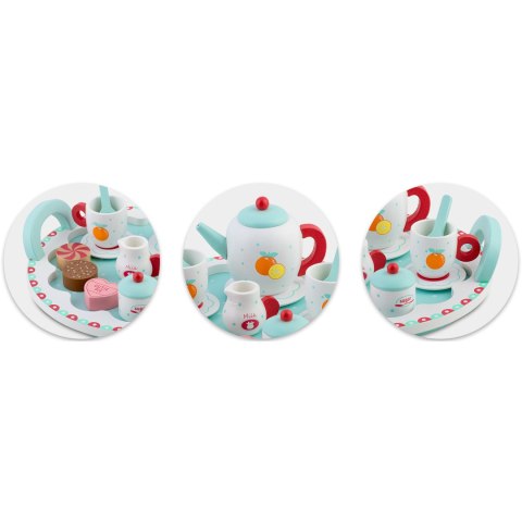 Drewniana zabawka zestaw do herbaty RK-869 Ricokids Drewniana zabawka zestaw do herbaty RK-869 Ricokids