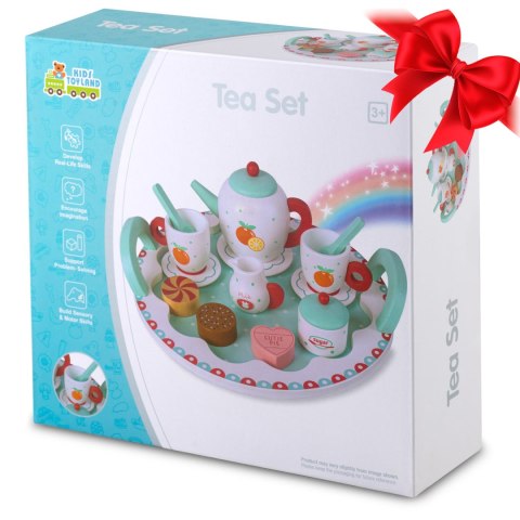 Drewniana zabawka zestaw do herbaty RK-869 Ricokids Drewniana zabawka zestaw do herbaty RK-869 Ricokids
