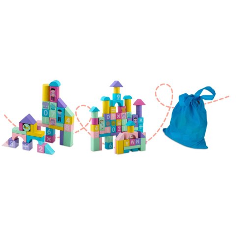 Drewniane klocki edukacyjne RK-871 Ricokids Drewniane klocki edukacyjne RK-871 Ricokids