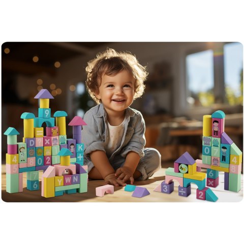 Drewniane klocki edukacyjne RK-871 Ricokids Drewniane klocki edukacyjne RK-871 Ricokids