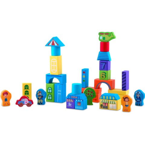 Drewniane klocki edukacyjne RK-871 Ricokids Drewniane klocki edukacyjne RK-871 Ricokids