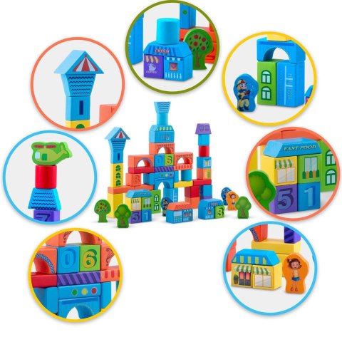 Drewniane klocki edukacyjne RK-871 Ricokids Drewniane klocki edukacyjne RK-871 Ricokids