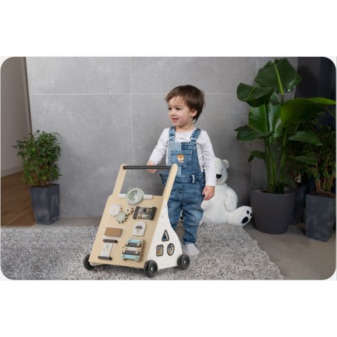 Drewniany chodzik pchacz RK-875 Ricokids Drewniany chodzik pchacz RK-875 Ricokids