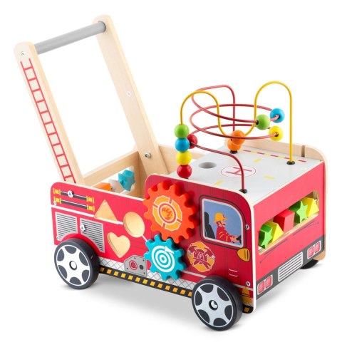 Drewniany chodzik pchacz straż pożarna RK-873 Ricokids Drewniany chodzik pchacz straż pożarna RK-873 Ricokids